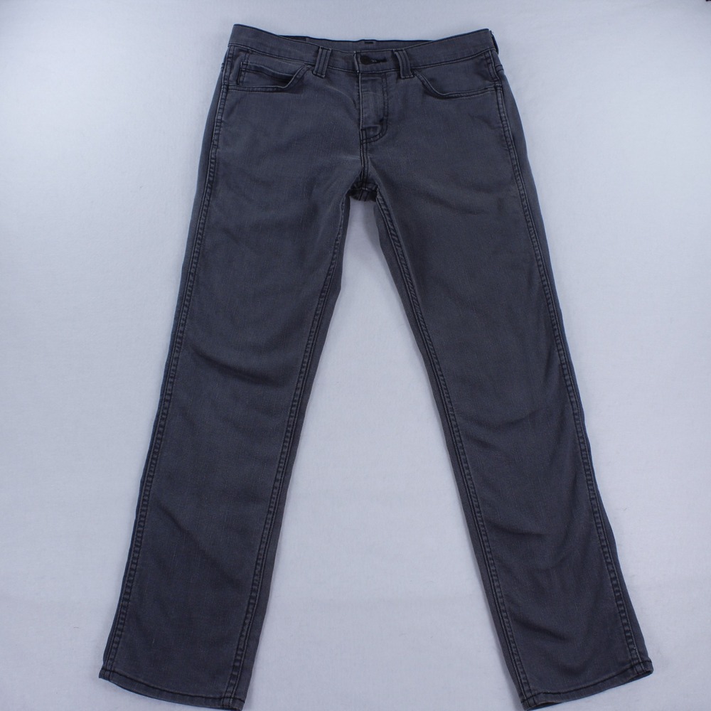 Levi's 511 Slim Fit Jeans Men's W30 L30 Gray Denim Stretch